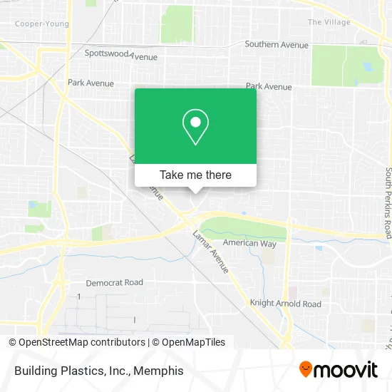 Building Plastics, Inc. map