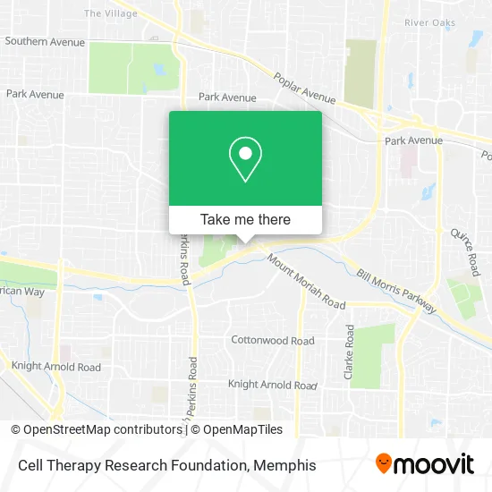 Mapa de Cell Therapy Research Foundation
