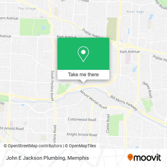 John E Jackson Plumbing map