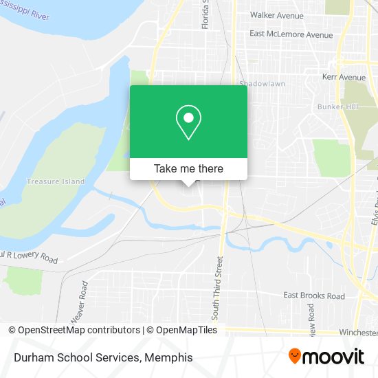 Mapa de Durham School Services