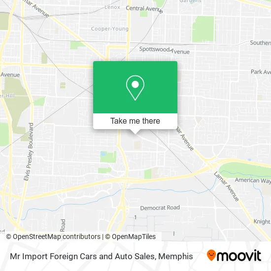 Mr Import Foreign Cars and Auto Sales map