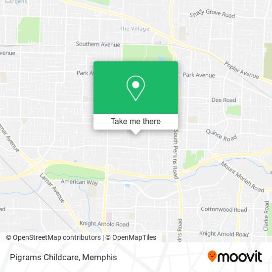 Pigrams Childcare map