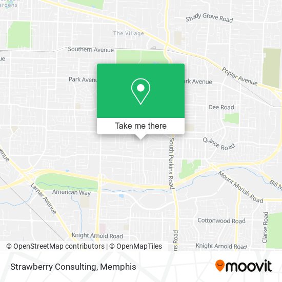 Strawberry Consulting map