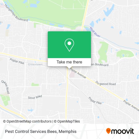 Pest Control Services Bees map