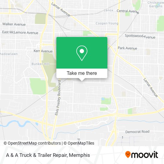 Mapa de A & A Truck & Trailer Repair