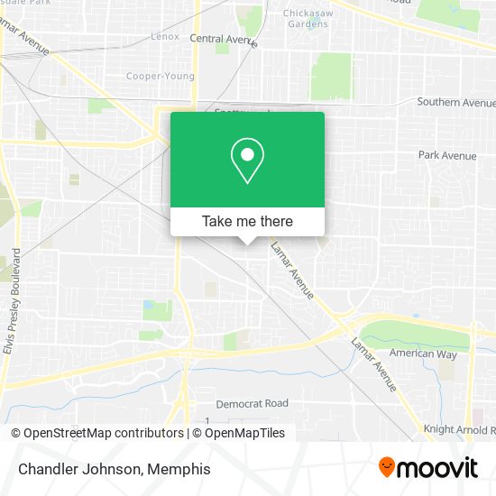 Mapa de Chandler Johnson