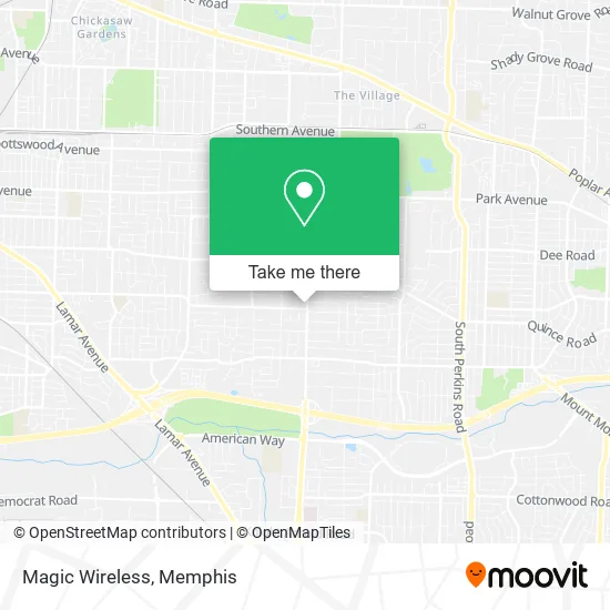 Magic Wireless map