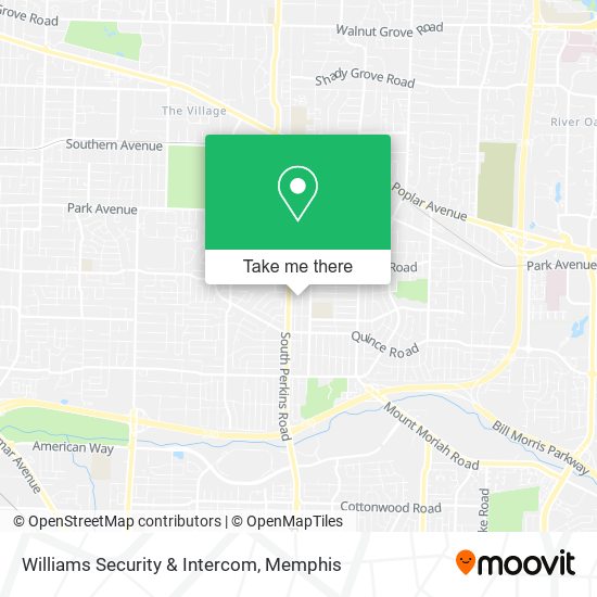 Williams Security & Intercom map
