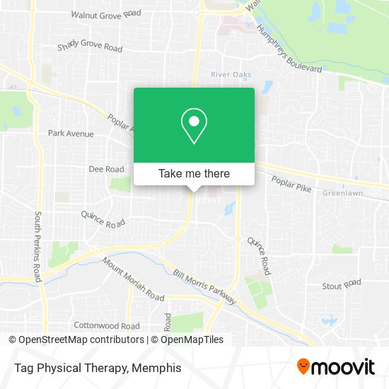 Tag Physical Therapy map