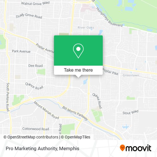 Mapa de Pro Marketing Authority