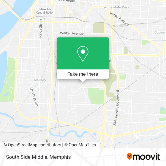 South Side Middle map