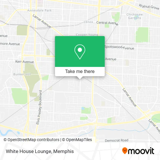 White House Lounge map