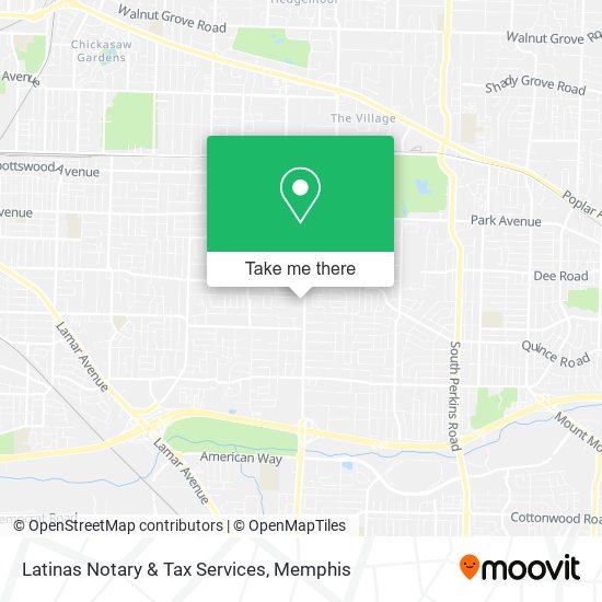 Mapa de Latinas Notary & Tax Services