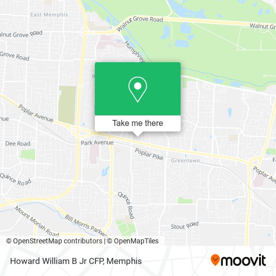 Howard William B Jr CFP map