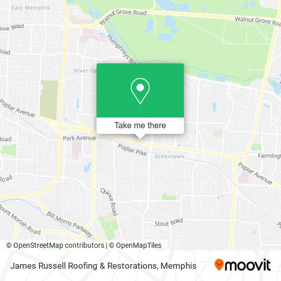 Mapa de James Russell Roofing & Restorations