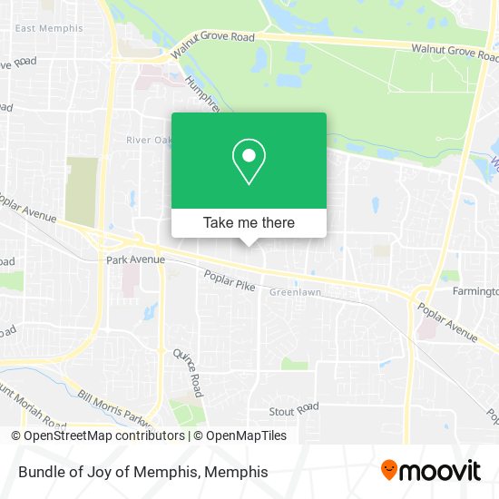 Bundle of Joy of Memphis map