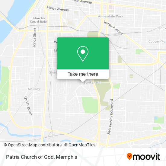 Patria Church of God map