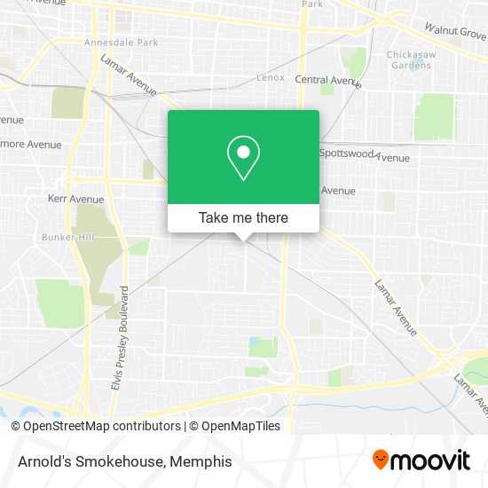 Mapa de Arnold's Smokehouse