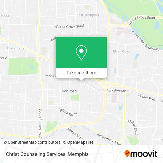 Mapa de Christ Counseling Services