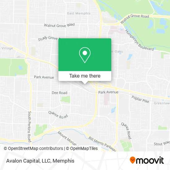 Mapa de Avalon Capital, LLC
