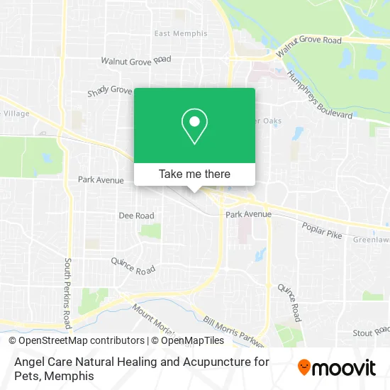 Angel Care Natural Healing and Acupuncture for Pets map