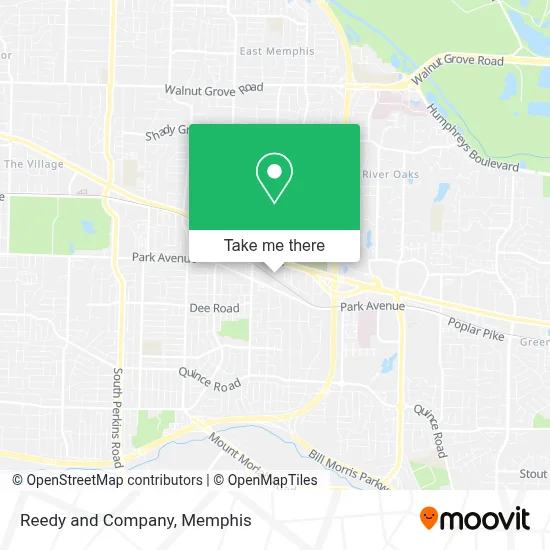 Reedy and Company map