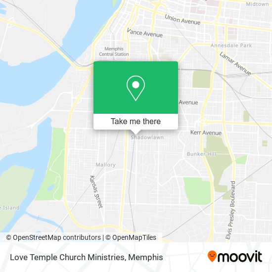 Mapa de Love Temple Church Ministries
