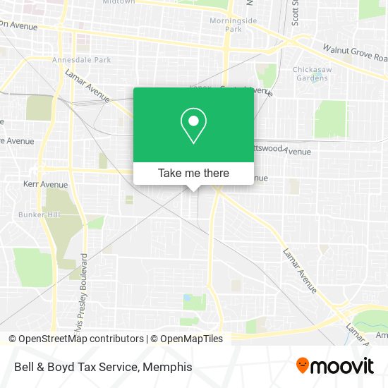 Mapa de Bell & Boyd Tax Service
