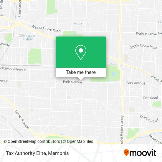 Tax Authority Elite map