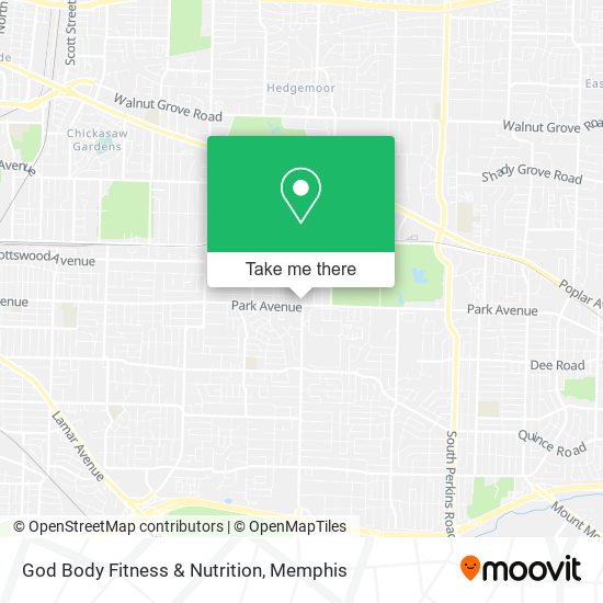 God Body Fitness & Nutrition map
