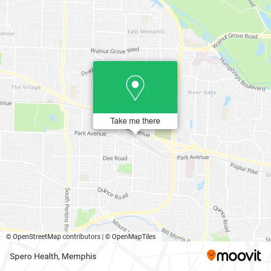 Mapa de Spero Health