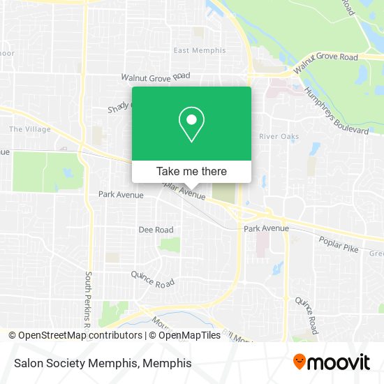 Mapa de Salon Society Memphis