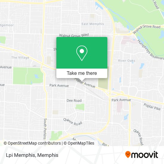 Lpi Memphis map