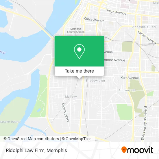 Ridolphi Law Firm map