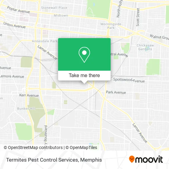 Termites Pest Control Services map