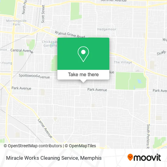 Miracle Works Cleaning Service map