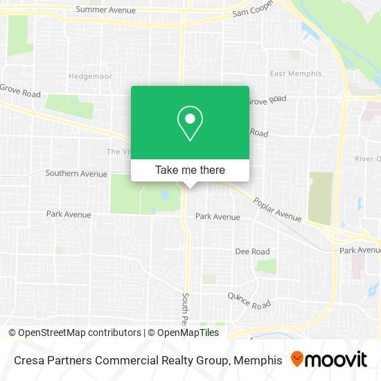 Mapa de Cresa Partners Commercial Realty Group
