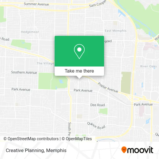 Creative Planning map