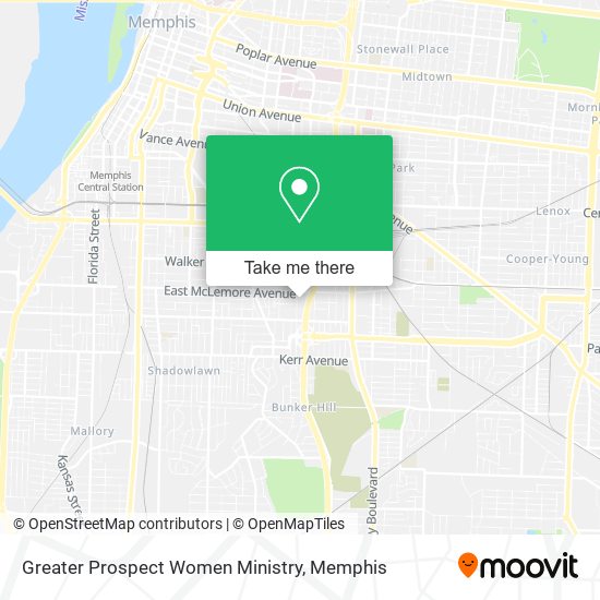 Mapa de Greater Prospect Women Ministry