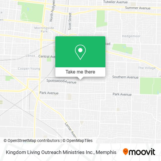Mapa de Kingdom Living Outreach Ministries Inc.