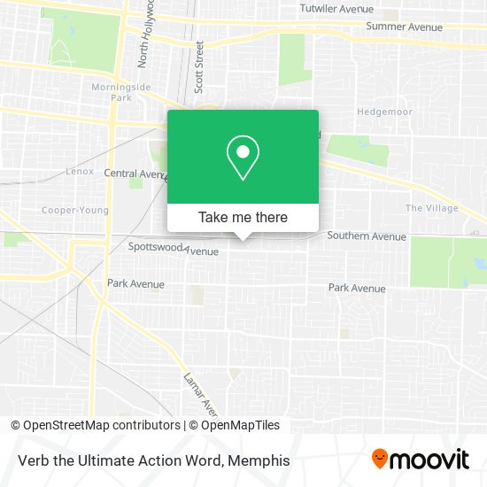 Verb the Ultimate Action Word map