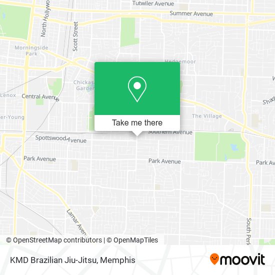Mapa de KMD Brazilian Jiu-Jitsu
