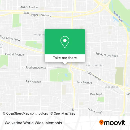 Wolverine World Wide map
