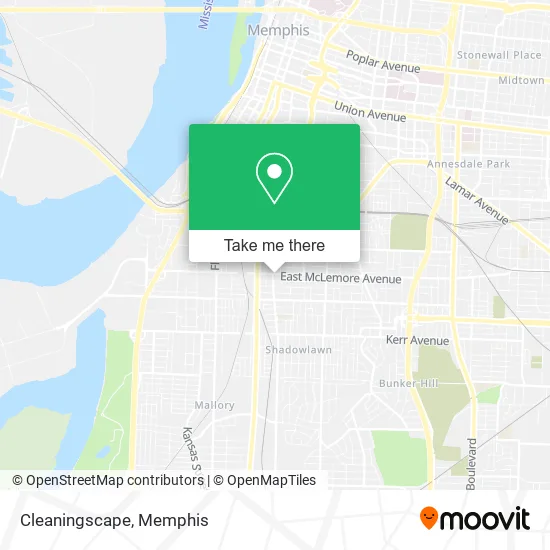 Mapa de Cleaningscape