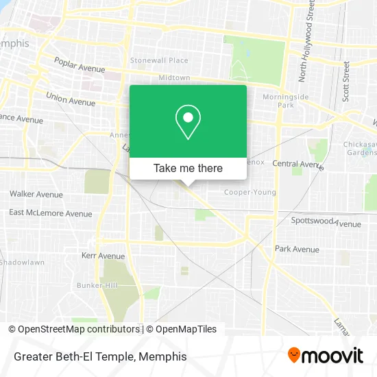 Mapa de Greater Beth-El Temple