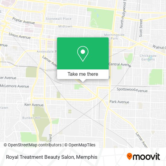 Mapa de Royal Treatment Beauty Salon