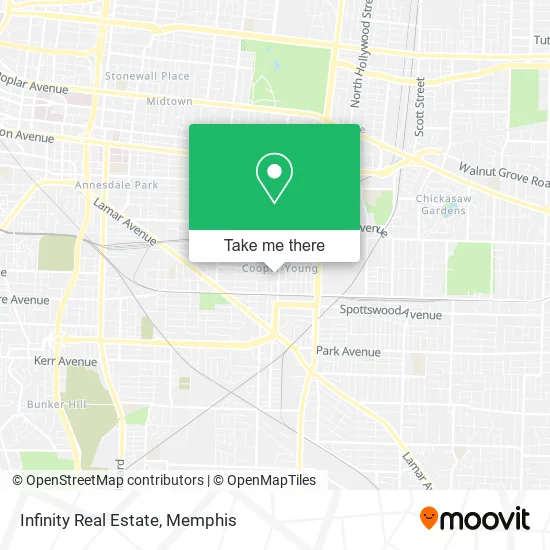 Infinity Real Estate map