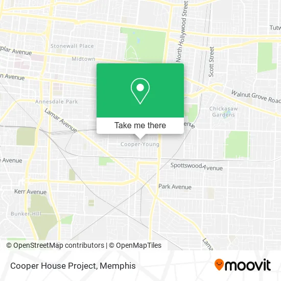 Cooper House Project map