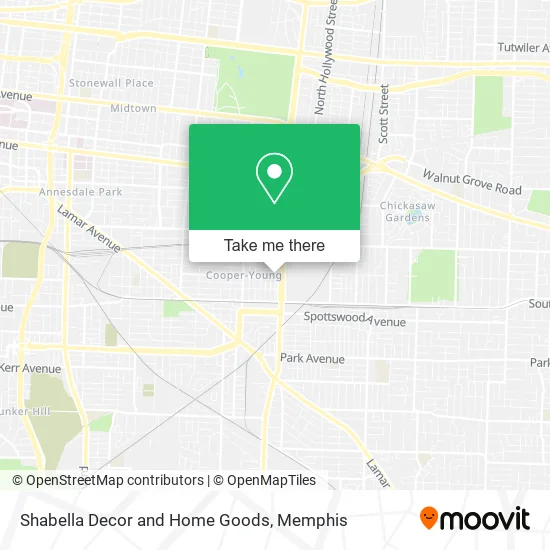 Shabella Decor and Home Goods map