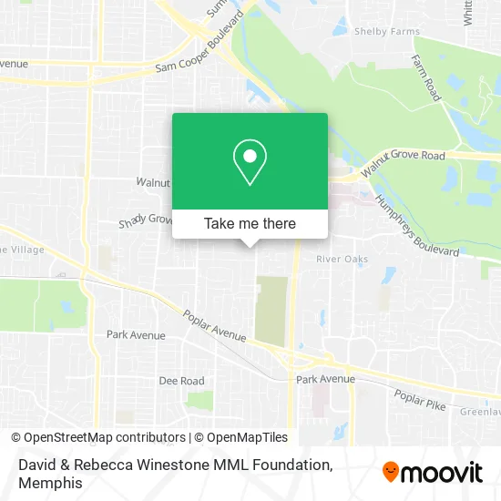 David & Rebecca Winestone MML Foundation map